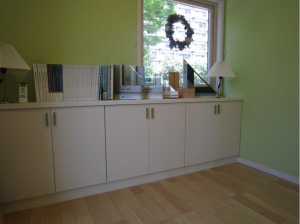 収納リフォーム　アフター　ホワイトプリント